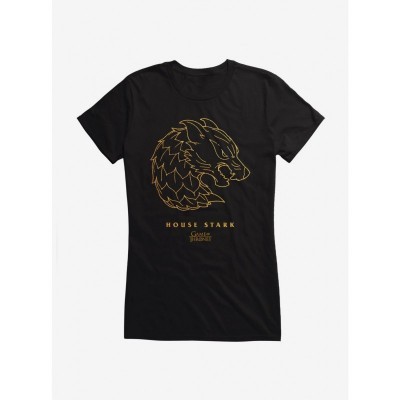 Game Of Thrones Stark Family Symbol Girls Junior T-Shirt