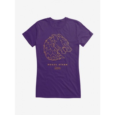 Game Of Thrones Stark Family Symbol Girls Junior T-Shirt