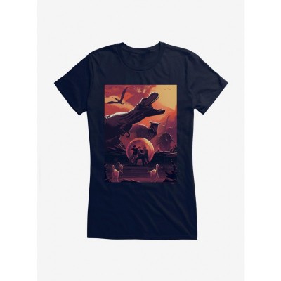 Jurassic World Volcano Outburst Girls T-Shirt