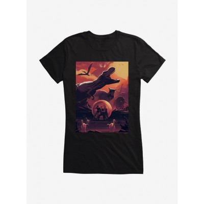 Jurassic World Volcano Outburst Girls T-Shirt