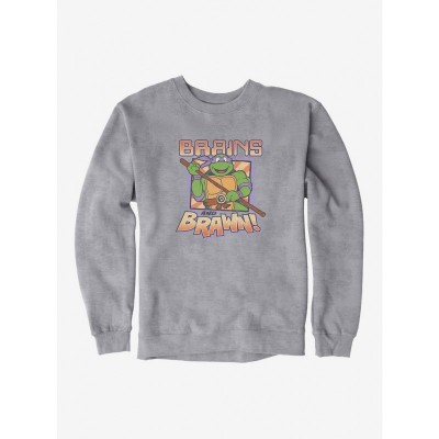 Teenage Mutant Ninja Turtles Donatello Brainy Brawn Men's Sweatshirt