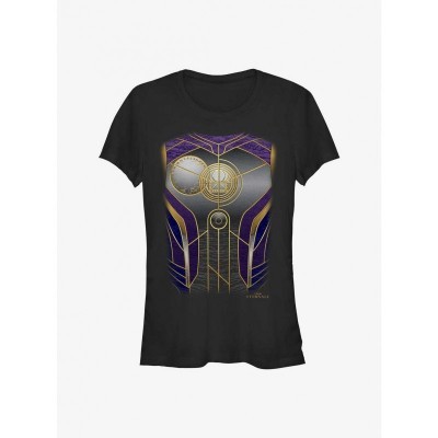 Marvel Kingo Costume Tee for Girls - Black