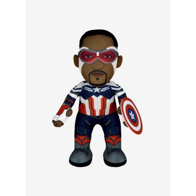 Marvel Captain America Sam Wilson Plush Bundle - Authentic Heroes Plushies
