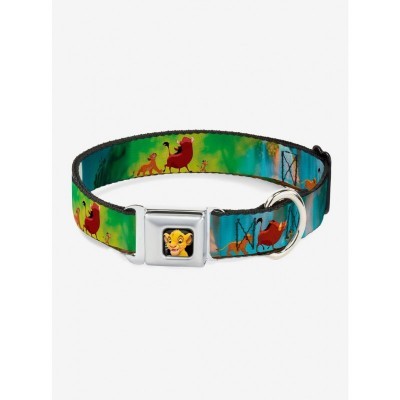 Disney The Lion King Simba Timon Pumba Seatbelt Inspired Dog Collar
