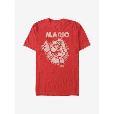 Nintendo So Mario Red T-Shirt for Men
