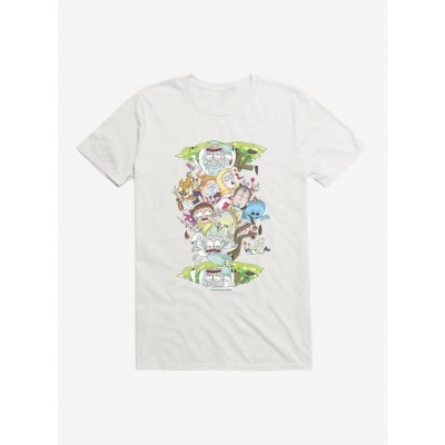 Rick and Morty Portal Loop Unisex T-Shirt - White
