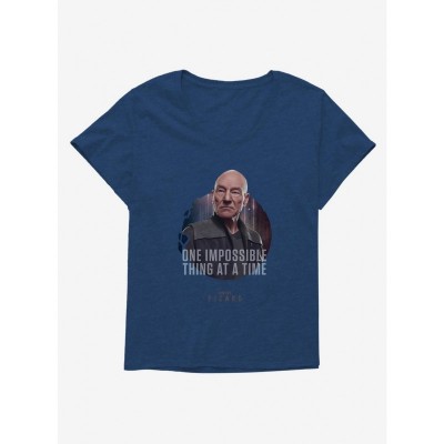 Star Trek Picard Comfortable Plus Size Tee for Girls