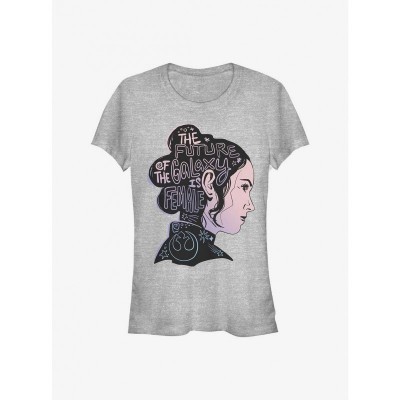 Star Wars Galaxy's Future Female Silhouette Tee - Grey