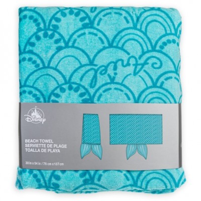 Ariel Deluxe Mermaid Tail Beach Towel for Kids