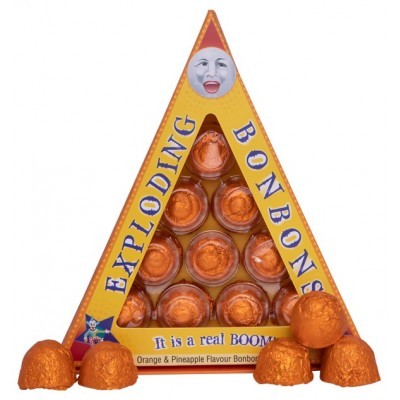 Exploding Bon Bons - Unique White Chocolate Sweets with Popping Candy Filling