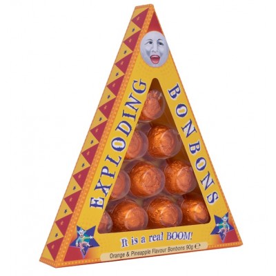 Exploding Bon Bons - Unique White Chocolate Sweets with Popping Candy Filling