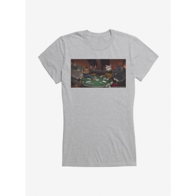 Star Trek TNG Cats Crew Girls T-Shirt - Lightweight Cotton Junior Size