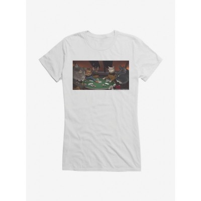 Star Trek TNG Cats Crew Girls T-Shirt - Lightweight Cotton Junior Size
