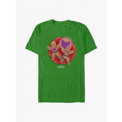 Marvel Hawkeye Green Comic Cookie Shirt for Men