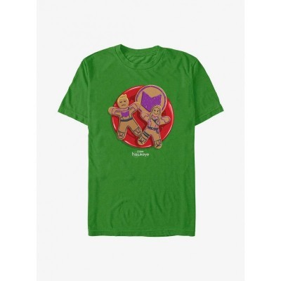 Marvel Hawkeye Green Comic Cookie Shirt for Men