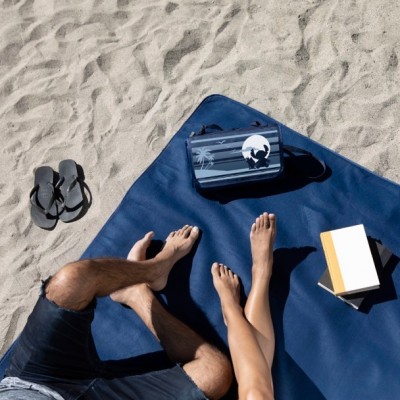 Stitch and Scrump Picnic Companion - Soft Fleece Outdoor Blanket Tote