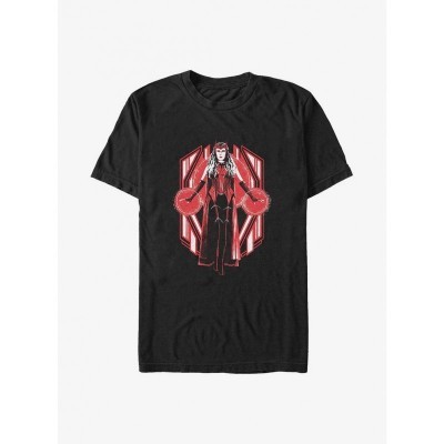 Scarlet Witch Rising T-Shirt - Marvel WandaVision Big & Tall Men's Unisex - Black