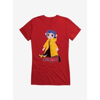 Coraline Curious Cotton T-Shirt for Girls