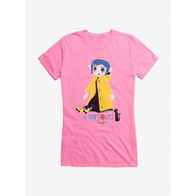 Coraline Curious Cotton T-Shirt for Girls
