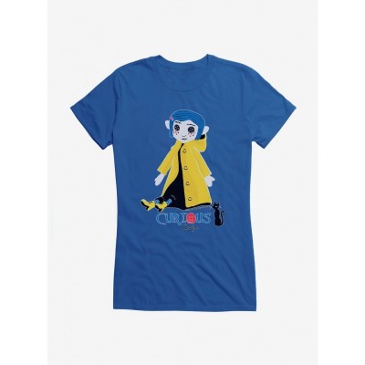 Coraline Curious Cotton T-Shirt for Girls