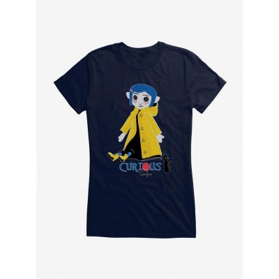 Coraline Curious Cotton T-Shirt for Girls