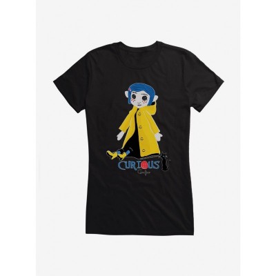 Coraline Curious Cotton T-Shirt for Girls