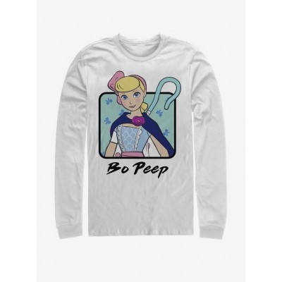 Disney Pixar Toy Story 4 White Long-Sleeve T-Shirt Featuring Bo Peep