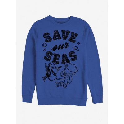 Disney Eco-Friendly Finding Dory Crew Sweatshirt - Men's Blue