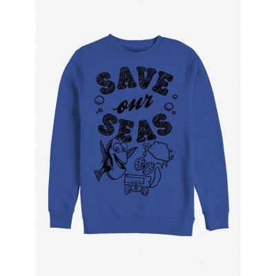 Disney Eco-Friendly Finding Dory Crew Sweatshirt - Men's Blue
