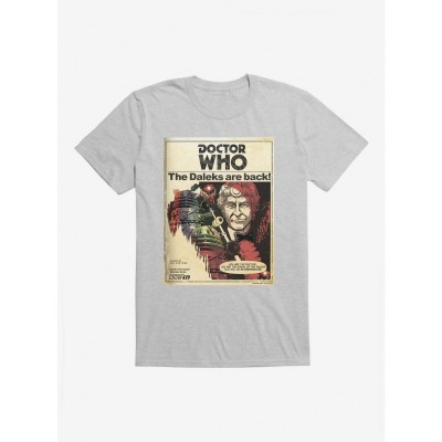 Third Doctor Who T-Shirt for Men, Lightweight Cotton Annual