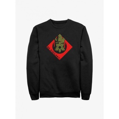 Stranger Things Vigilant Black Sweatshirt for Men