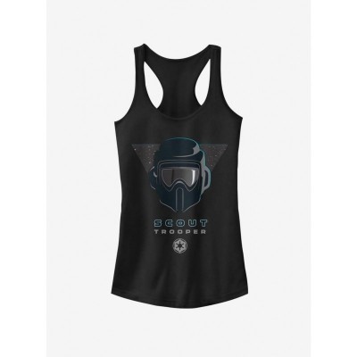 Star Wars Jedi Fallen Order Scout Trooper Black Girls Tank Top