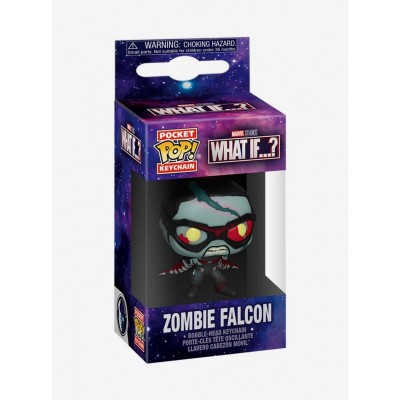 Funko Marvel Zombie Falcon Pocket Pop Keychain - Quantum Realm Inspired