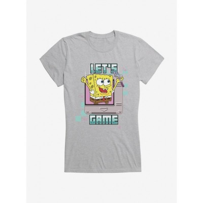 SpongeBob SquarePants Game On Spatula Girls Junior T-Shirt