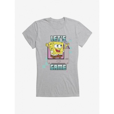 SpongeBob SquarePants Game On Spatula Girls Junior T-Shirt