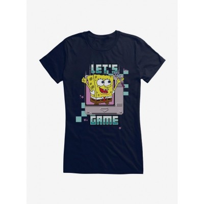 SpongeBob SquarePants Game On Spatula Girls Junior T-Shirt
