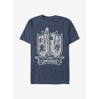 Disney Pixar Onward Crest Unisex T-Shirt - Blue