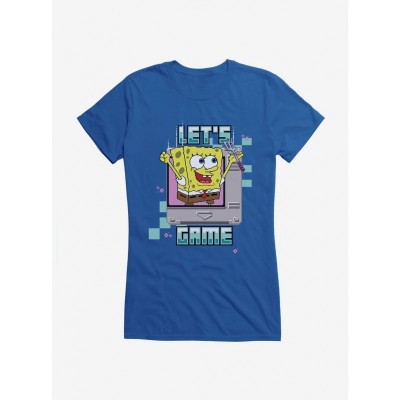 SpongeBob SquarePants Game On Spatula Girls Junior T-Shirt