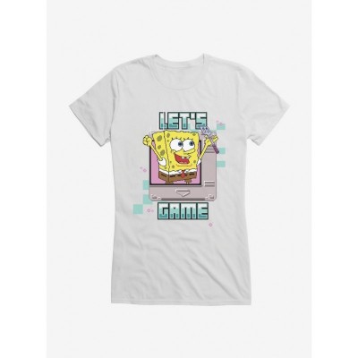 SpongeBob SquarePants Game On Spatula Girls Junior T-Shirt