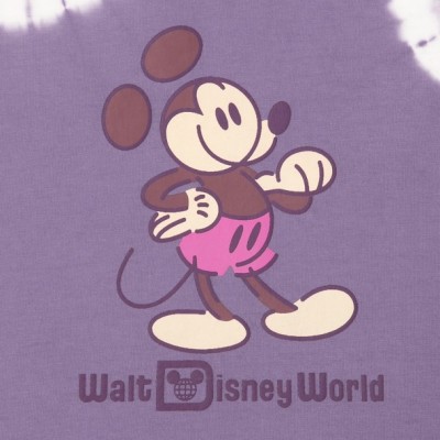 Mickey Mouse Authentic Tie-Dye T-Shirt for Women - Walt Disney World Edition