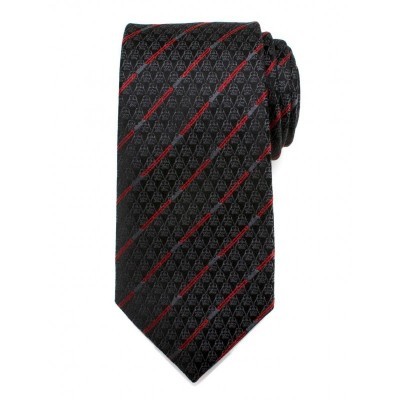 Darth Vader's Lightsaber Stripe Silk Tie for Men