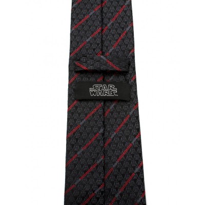 Darth Vader's Lightsaber Stripe Silk Tie for Men