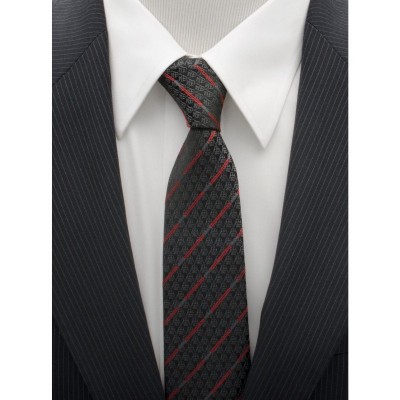 Darth Vader's Lightsaber Stripe Silk Tie for Men
