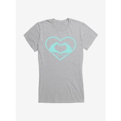 Rick and Morty Heart Hands Tee for Girls