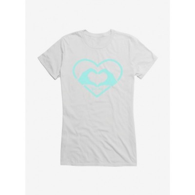 Rick and Morty Heart Hands Tee for Girls