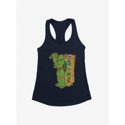 Teenage Mutant Ninja Turtles Girls Lightweight Michelangelo Graphic Tank