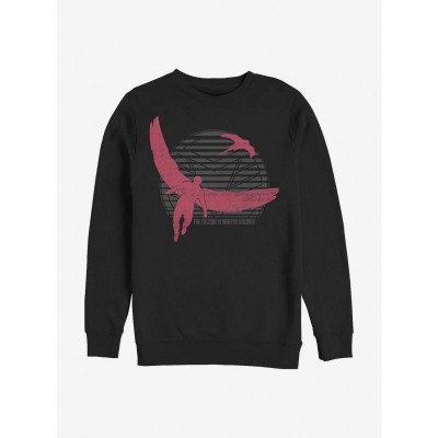 Marvel Falcon Redwing Men's Sweatshirt in Black