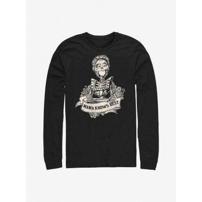 Disney Pixar Coco Mama Wisdom Long-Sleeve T-Shirt - Men's Black