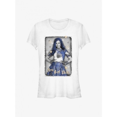 Disney Descendants Encouraging Girls T-Shirt - White