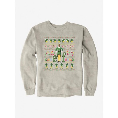 Elf Ugly Christmas Movie Themed Sweatshirt - Men's Unisex